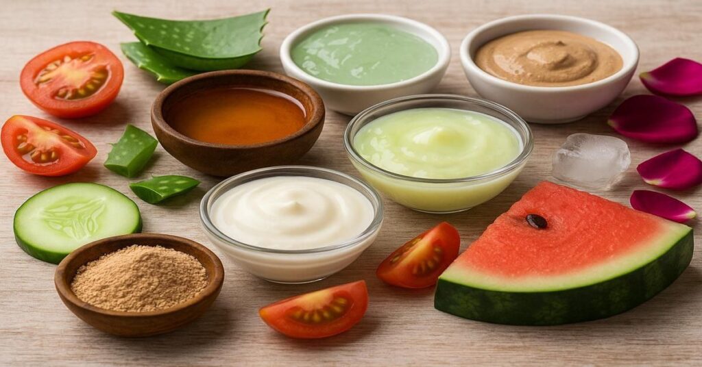 home remedies for sunburn & tan