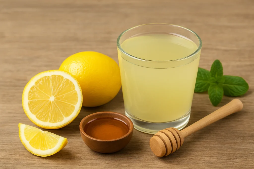 वजन घटाने के लिए सुबह की डिटॉक्स ड्रिंक”